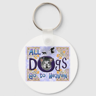Dog Heaven Keychain
