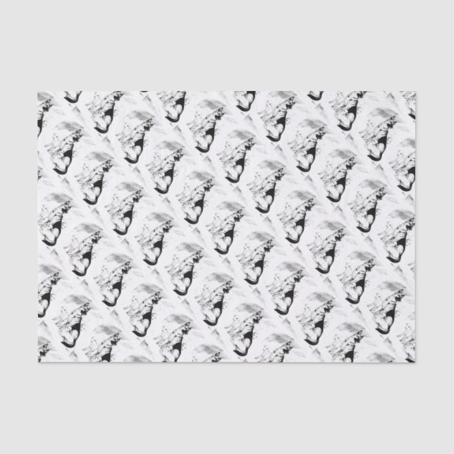 Dog Heaven, the Master's Flock Tissue Paper (Front)