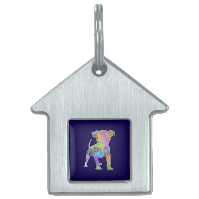 Dog House  Pet ID Tag (Front)