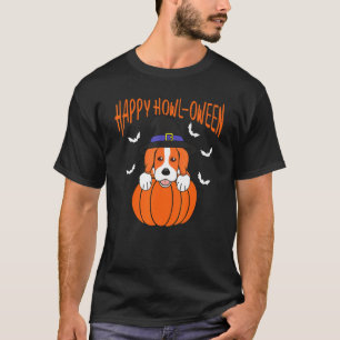 Dog Howl Beagle Dog Halloween T-Shirt