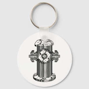 Dog Hydrant Keychain