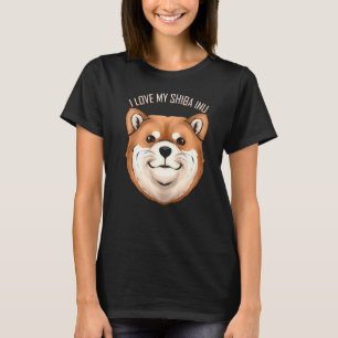 Dog   I Love My Shiba Inu T-Shirt