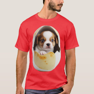 Dog in Egg Easter Puppy T-Shirt