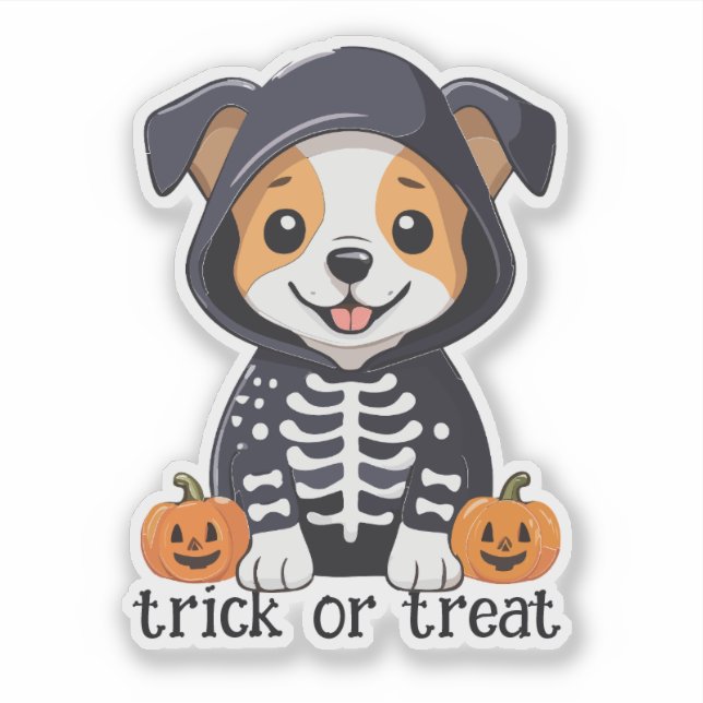 Dog in Halloween Costume (Front)