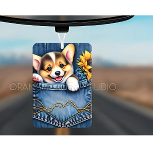 Dog in Pocket Air Freshener