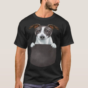 Dog In Pocket  Dog  Italian Greyhound T-Shirt