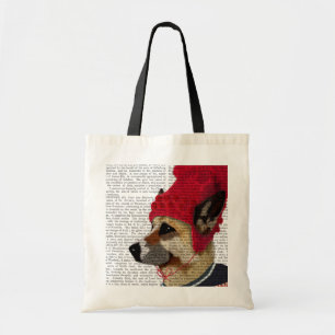 Dog in Ski Sweater 2 Tote Bag