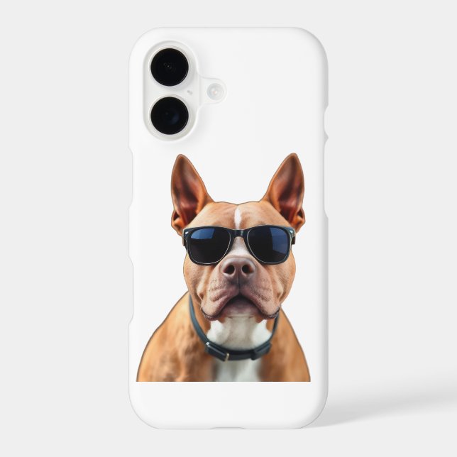 Dog in Sunglasses Apple iPhone 11 Case (Back)