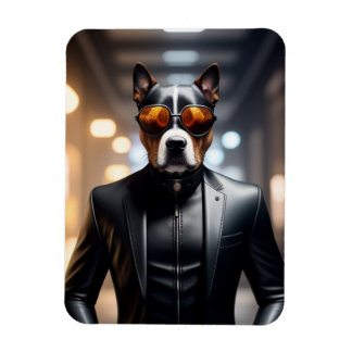 Dog In Sunglasses Magnet