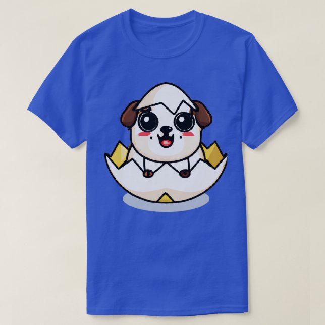 Dog in the egg 102 T-Shirt (Design Front)