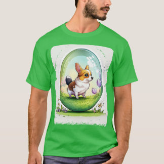 Dog in the egg 143 T-Shirt