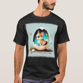 Dog in the egg 154 T-Shirt