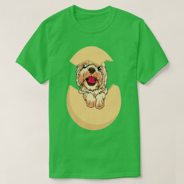 Dog In The Egg 306 T-Shirt (Design Front)