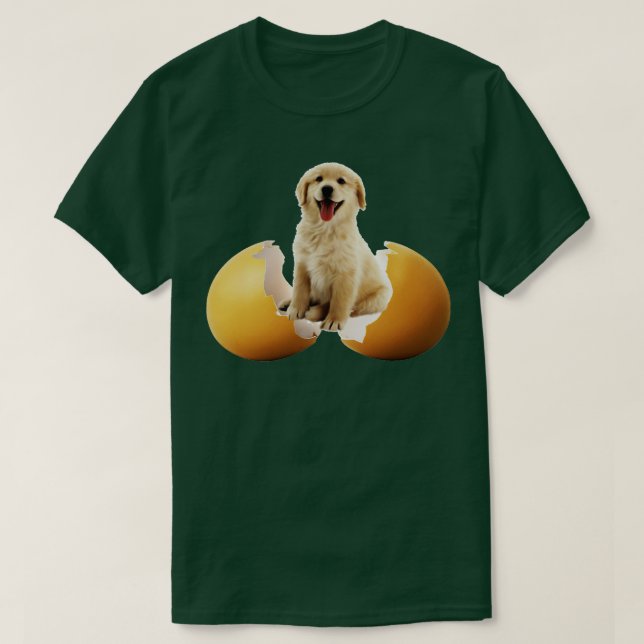 dog in the egg 309 T-Shirt (Design Front)
