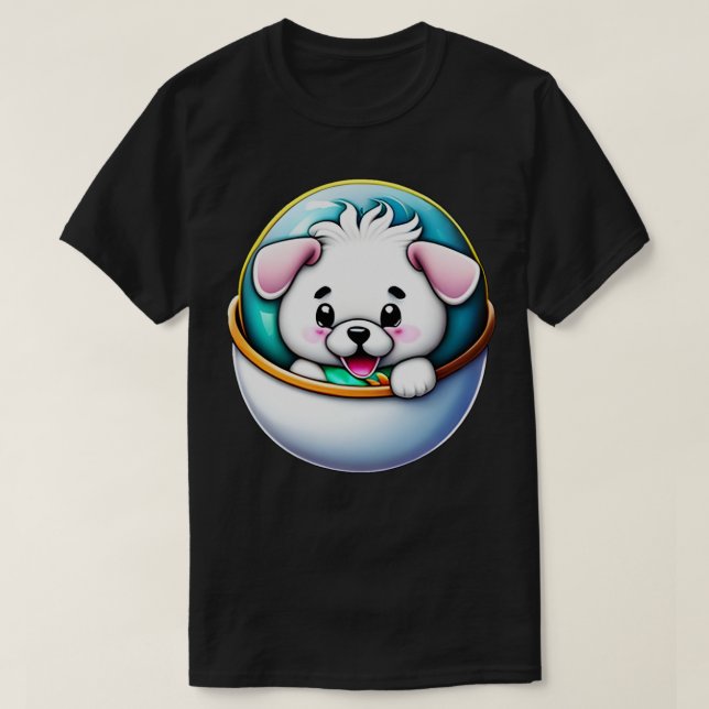 Dog in the egg 3 T-Shirt (Design Front)