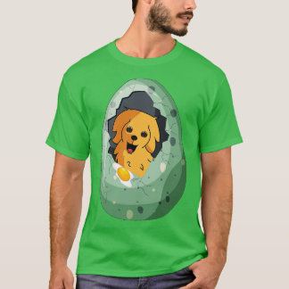 dog in the egg sticker 2 T-Shirt