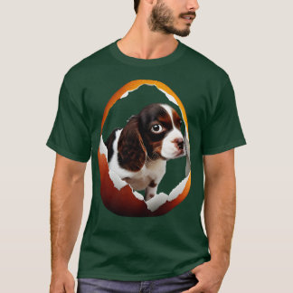 dog in the egg Stickers T-Shirt
