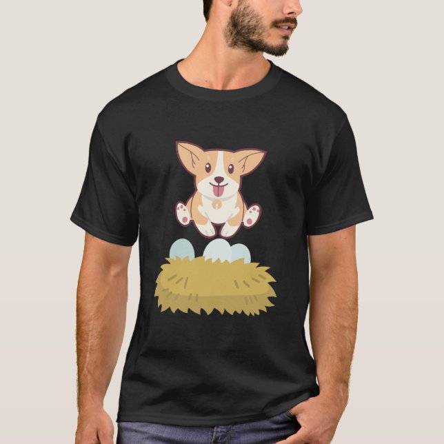 dog in the egg T-Shirt (Front)