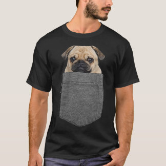 Dog in Your Pocket Tshirt Pug Shirt_1