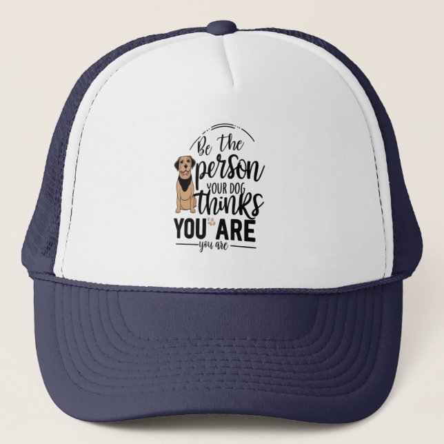 Dog Inspired Life Trucker Hat (Front)