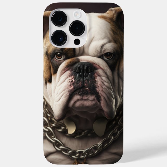 Dog - Iphone Phone Case - Bulldog (Back)