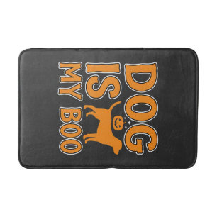 Dog Is My Boo Halloween Dog Bath Mat