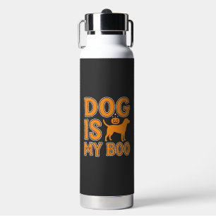 Dog Is My Boo Halloween Dog Water Bottle
