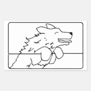 Dog Joy Sticker