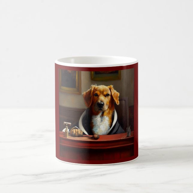 Dog Judge Coffee Mug (Center)