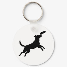 dog jumping to catch a frisbee