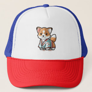 Dog kimo trucker hat