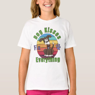 Dog Kisses Fix Everything T-Shirt