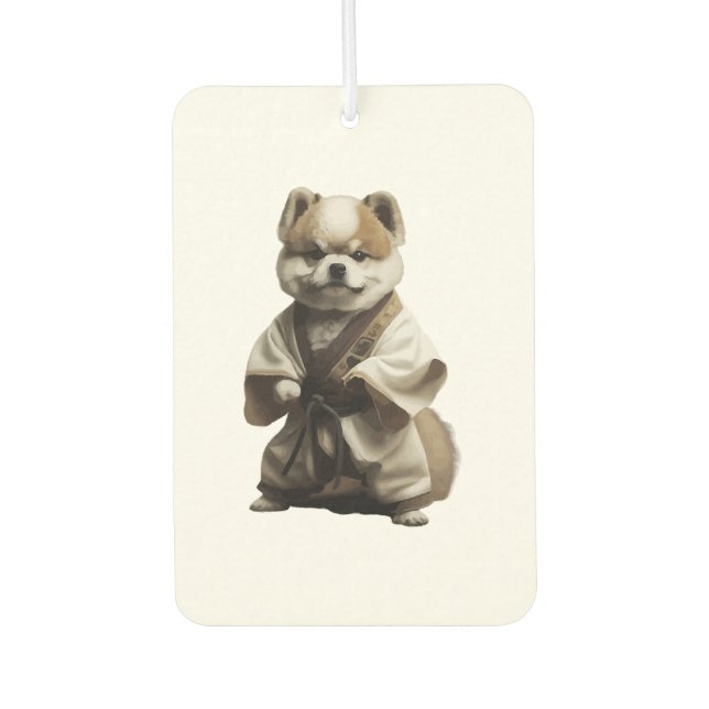 Dog Knows Karate                   Air Freshener (Front)