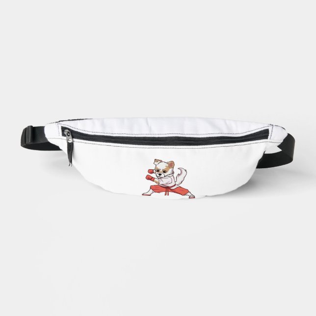 Dog Knows Karate    Fanny Pack (Front)