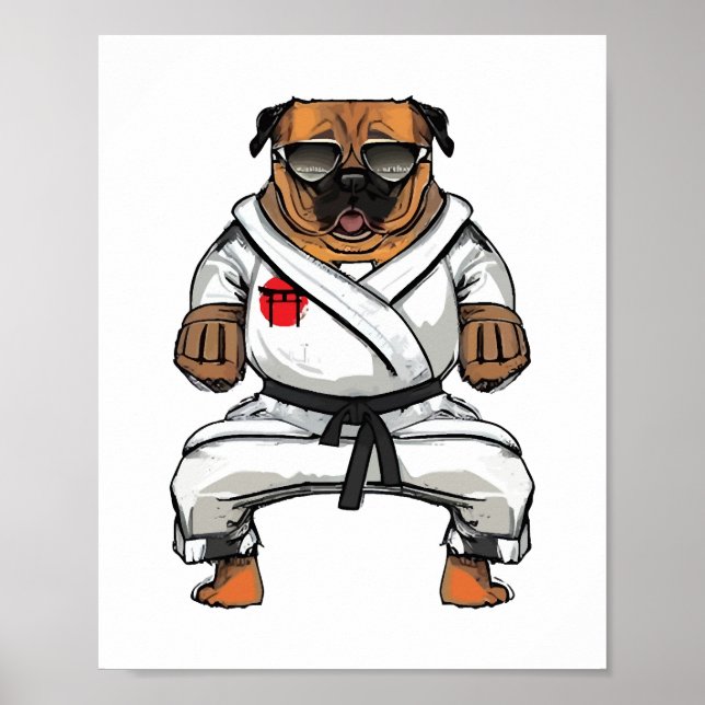 Dog Knows Karate                    Poster (Front)