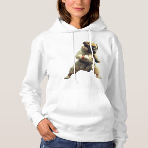 Dog Knows Karate transformed Hoodie