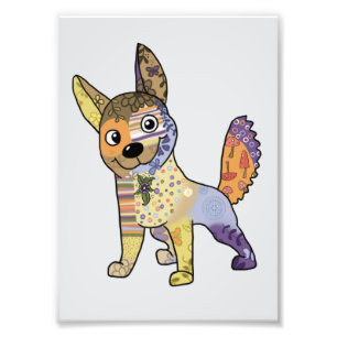 dog Kunterbunt Photo Print