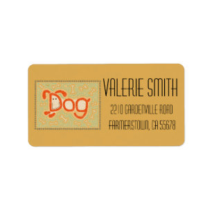 Dog Label