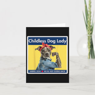 Dog Ladies Kamala Harris 2024 President  Card
