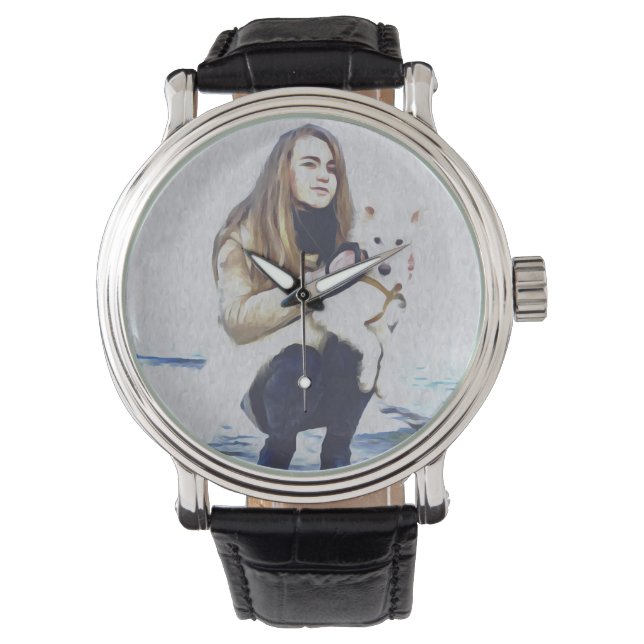 Dog, Laika, Animals Watch (Front)