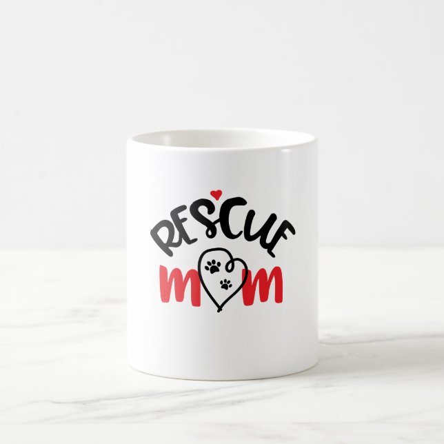dog life coffee mug (Center)