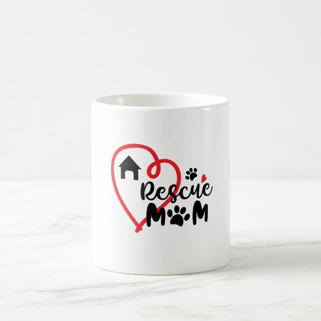 dog life coffee mug (Center)