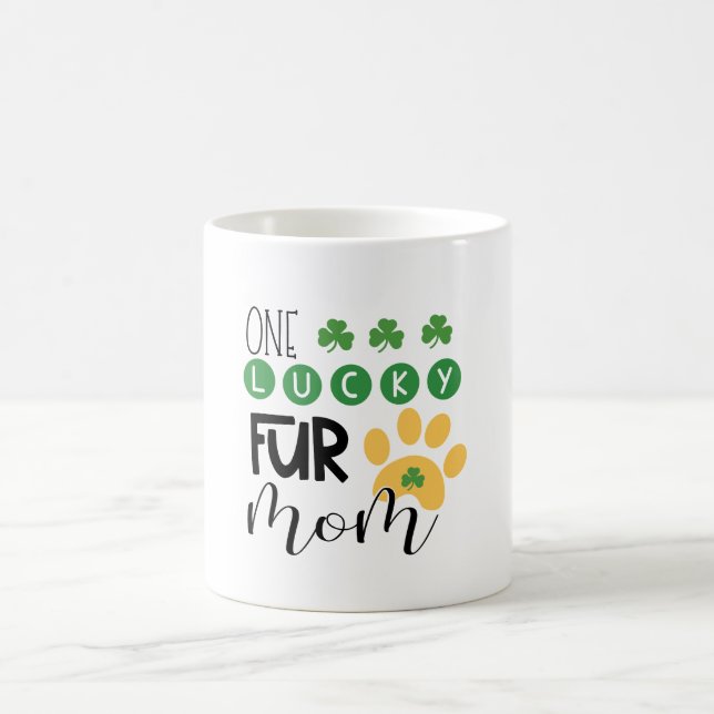 dog life coffee mug (Center)