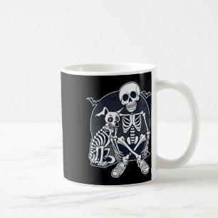 Dog Like Bones Halloween Skeleton Costume  Coffee Mug