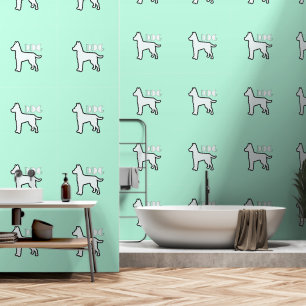 DOG Logo Aqua Green    Wallpaper