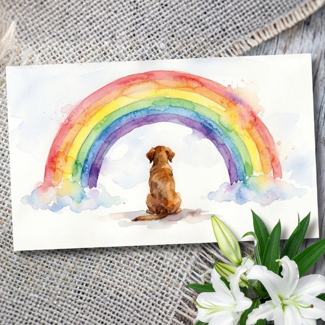Dog Loss Sympathy Card Personalized name (dog sympathy card)