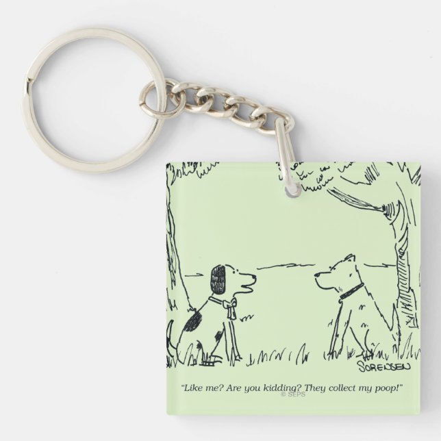 Dog Love Keychain (Front)