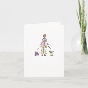 Dog Love / Lulu Notes 4 x 5.6 note card