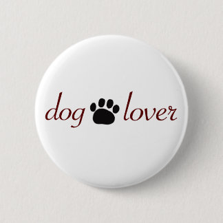 Dog Lover 2 Inch Round Button