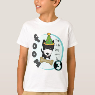 Dog Lover 3rd Birthday T-shirts and Gifts